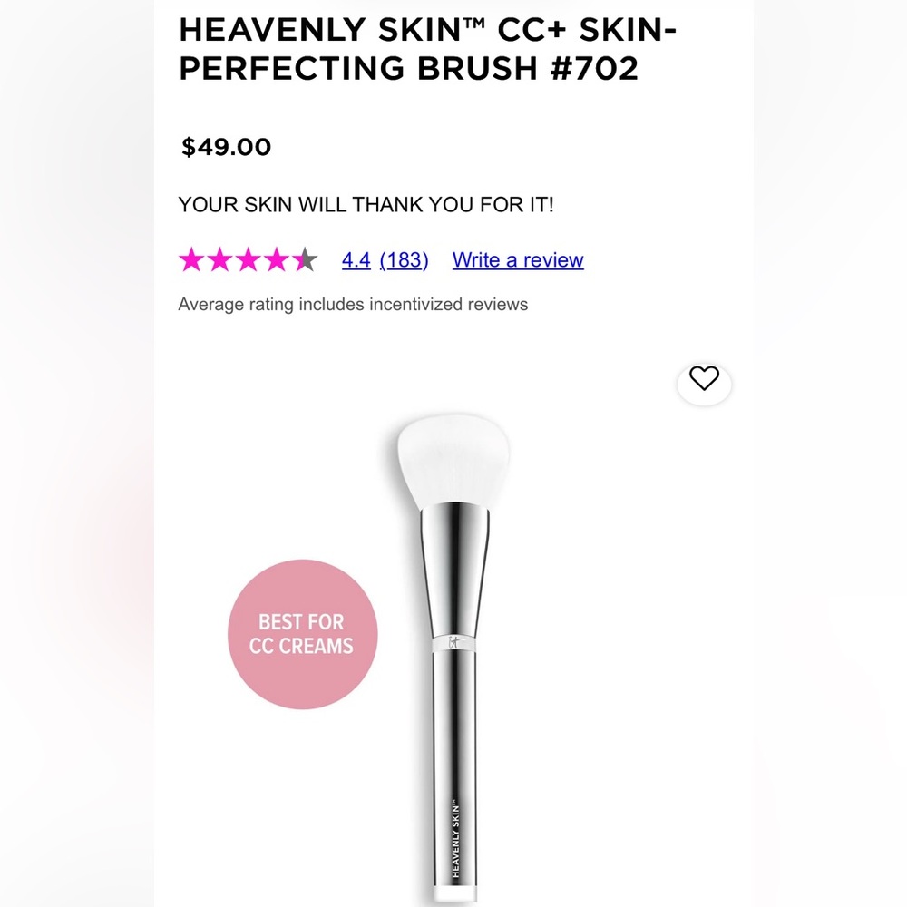 IT Cosmetics Heavenly Perfecting Brush